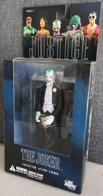 DC Direct Action Figure Alex Ross The JOKER Justice League Series 3 RARE & HTF