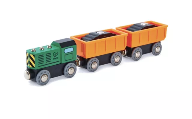 Hape diesel Freight Train. Kids Train Toy. Brand New