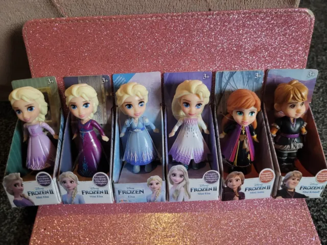 Disney Princess 3" Mini Toddler Frozen 2 Bundle x6