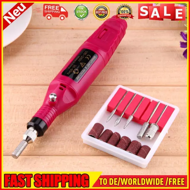 Professional Electric Nail Drill Machine Nail Art Drill Manicure Nail Polisher