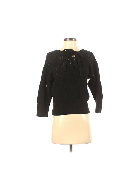 Gap Women Black Pullover Sweater XS