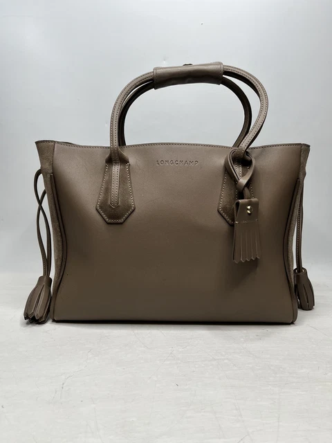 Pénélope Beige Leather Tote bag by Longchamp