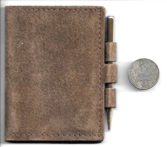 Revlon Chaz Men's Cologne 1975 Suede Leather Case Pencil and Notepad Giveaway  