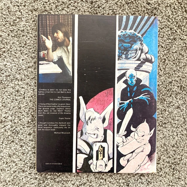 Swords of Cerebus Vol 1 TPB (1981) 8.0 Aardvark-Vanaheim  1st Printing Dave Sim 2