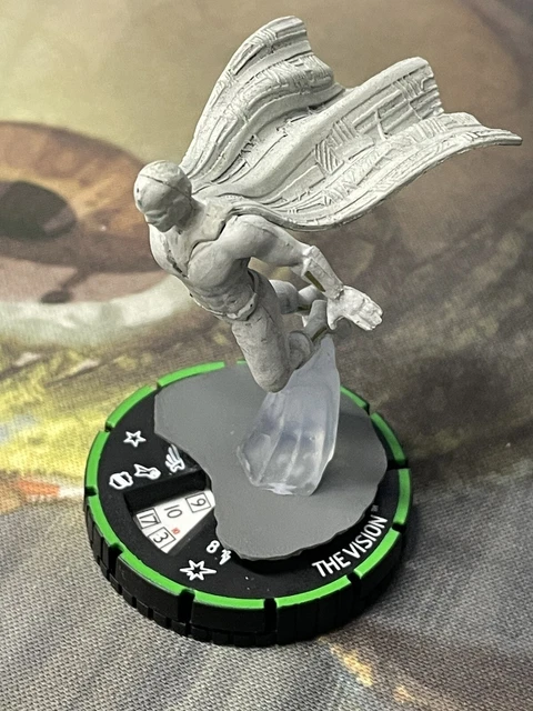 Heroclix - The Vision 043b Super Rare Prime - Marvel Disney+ NEW Figure W/Card