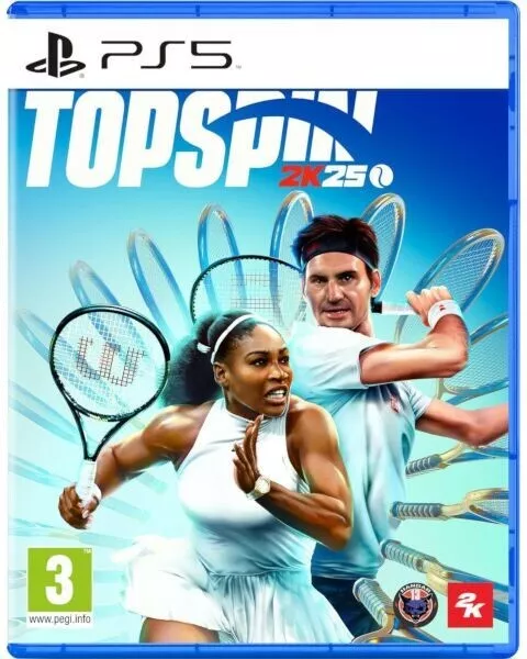 Preventa Top Spin 2K25 Ps5 Pal España Nuevo Fisico Español Precintado Castellano