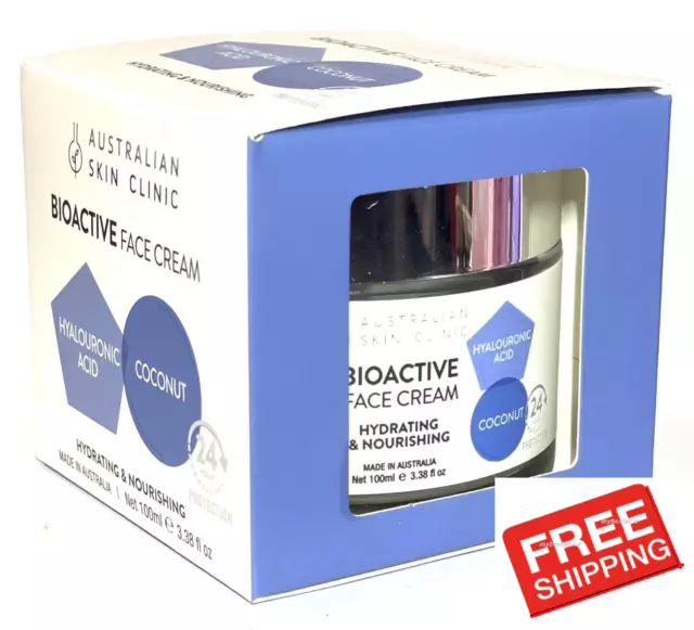Australian Skin Clinic Bioactive Face Cream Hydrating & Nourishing 3.38 fl oz