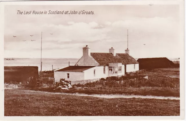 The Last House In Scotland, JOHN O' GROATS, Caithness RP