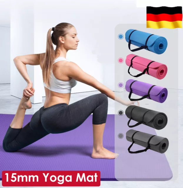 Yogamatte Fitnessmatte Sportmatte Yoga Matte Gymnastikmatte Yoga Pilates Fitness