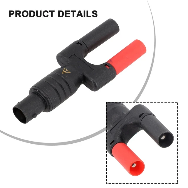 Alide Lot De 2 Chargeurs équilibrés Multifonctions – Prise Banane 4.0 Vers T-Amiya – Câble Silicone 14 AWG 30 Cm