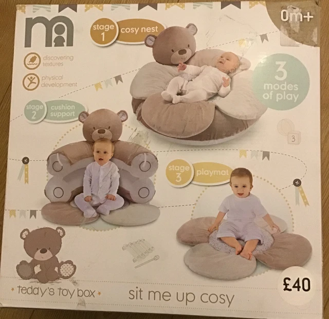 Teddy's toy box sit me hot sale up cosy