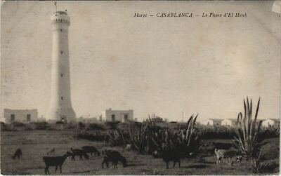 CPA ak casablanca - the lighthouse of El hank morocco (1082546)