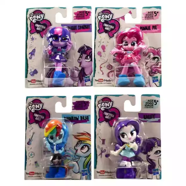 My Little Pony MLP Equestria Girls Play Doll Dolls Toys Mini Figure BUNDLE