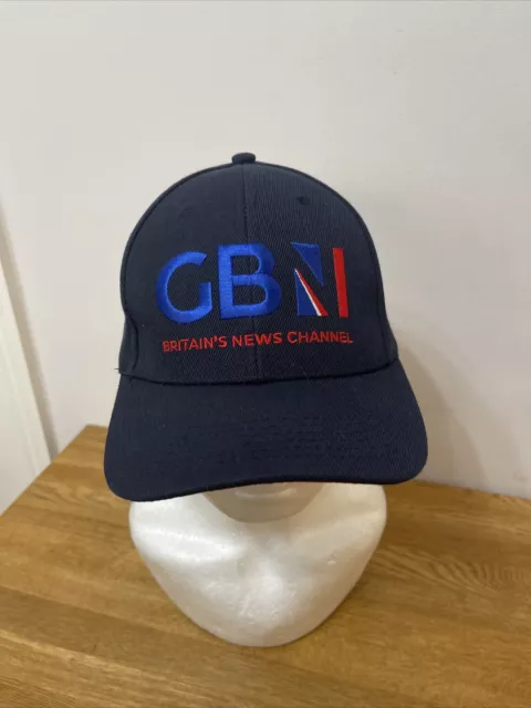 GBN Great British News men's navy baseball cap - one size