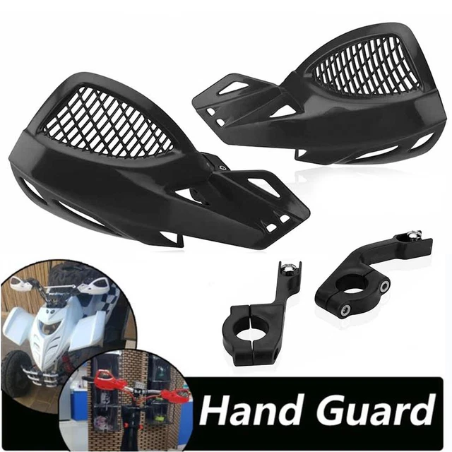 1Pair 7/8" Handlebar Black Hand Guard For Universal Dirt Bike ATV Motocross US