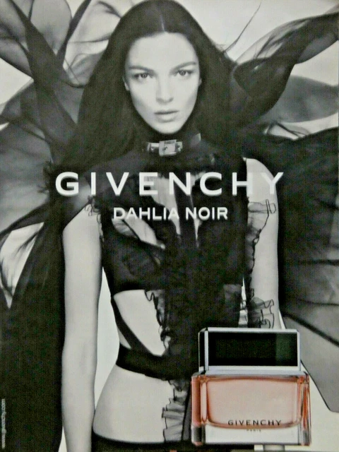PUBLICIT DE PRESSE 2011 Parfum Dahlia Noir De Givenchy Paris EUR