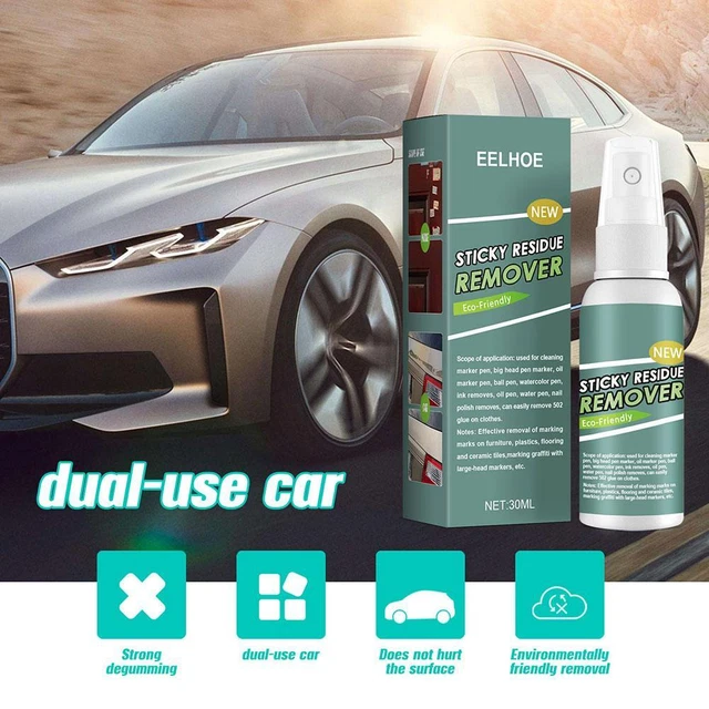 30ml Sticker Remover Spray, Adhesive Residu e Remover Stubborn For Removing Q5D3