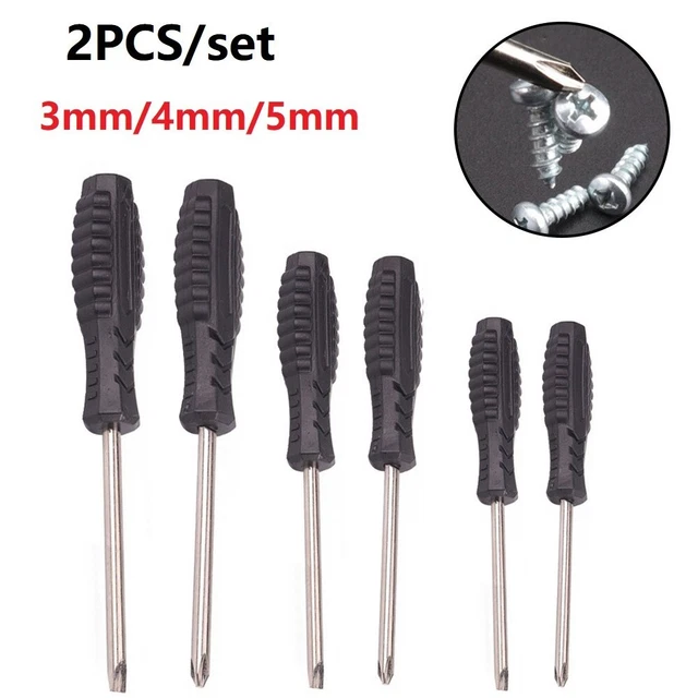 Compact and Lightweight 2pcs Precision Screwdriver Set for Mobile Phone Repair