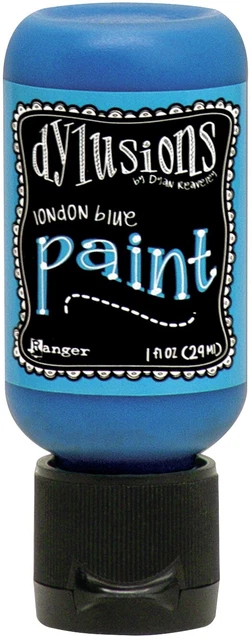 Dylusions Acrylic Paint 1oz-London Blue DYQ-70542