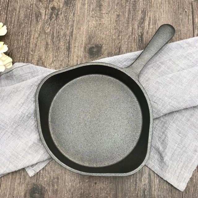 Sartén sin STIAK con mango pastel de huevos panqueques tortillas sartén quemaduras
