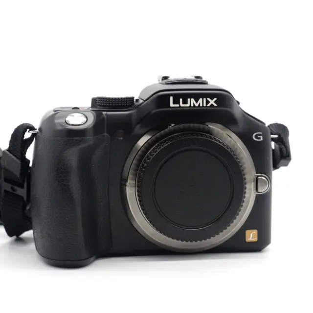 Panasonic LUMIX DMC-G5 16.0MP Digitalkamera - Schwarz (Nur Gehäuse)