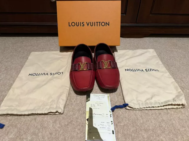MOCASSINI LOUIS VUITTON SCARPE MONTE CARLO UOMO UK7 5 pezzi di ricambio con scatola fattura EUR 601 36 PicClick IT