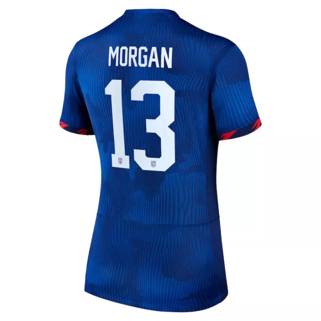 Nike Womens USWNT USA 22/23 Soccer Jersey ALEX MORGAN 13 SMITH 11 NEW DR4000-406 3