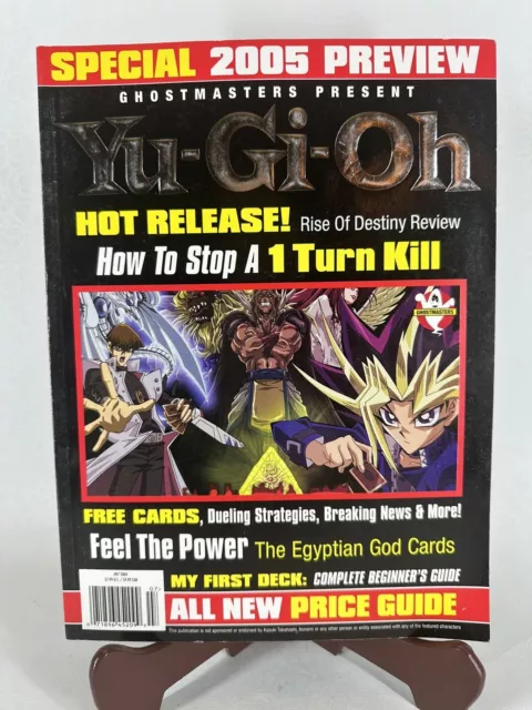 Ghostmasters Yu-Gi-Oh Issue #7 Magazine 2004 Yugioh Egyptian God