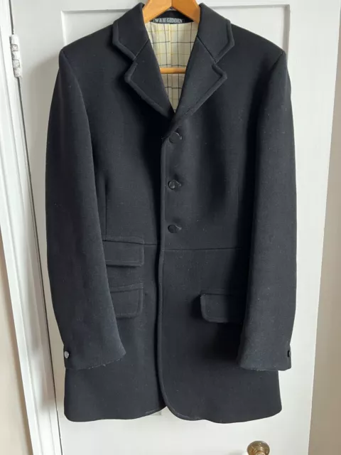 Equestrian Tailored Hunt Coat by W & H Gidden (Mayfair) London made in England