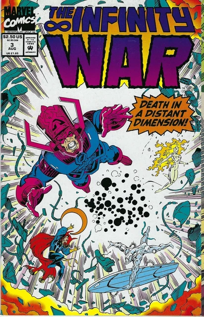 Infinity War (Marvel-1992) #3 - Thanos Appr. - Starlin/Lim