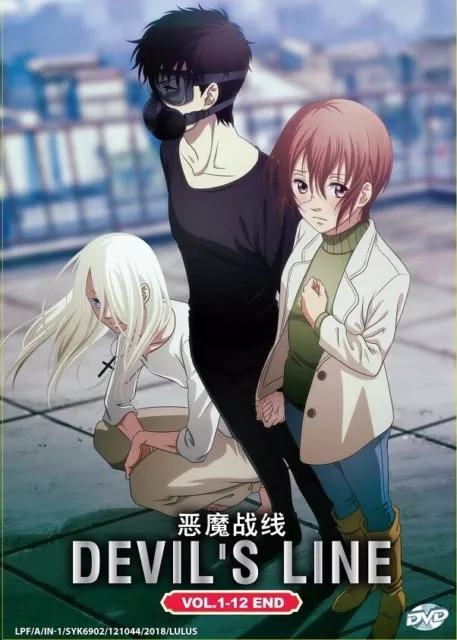 DVD Anime Devil's Line Complete Series (Ende 1–12), Englisch, Audio-Dub,...