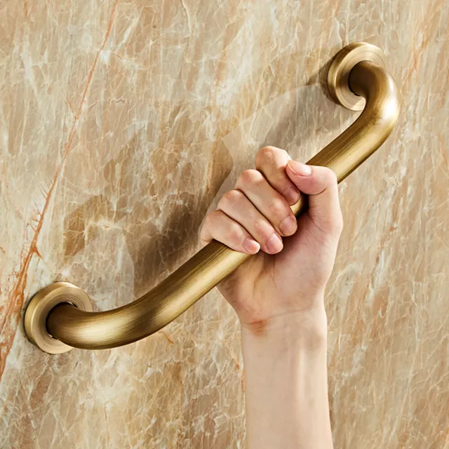 30CM Messing Haltegriff Wandgriff Bad Badewanne Duschgriff Badewannengriff DHL
