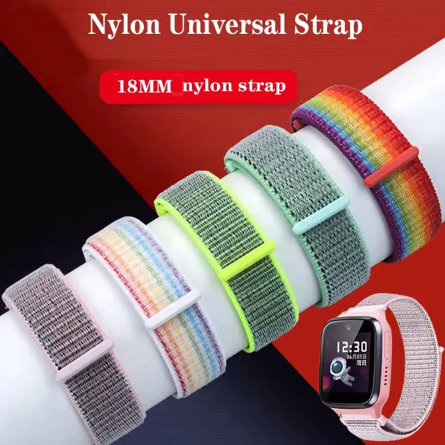 Nylon Watch Band For Garmin Venu 2S/Vivomove 3S/Vivoactive 4S Withings Steel HR
