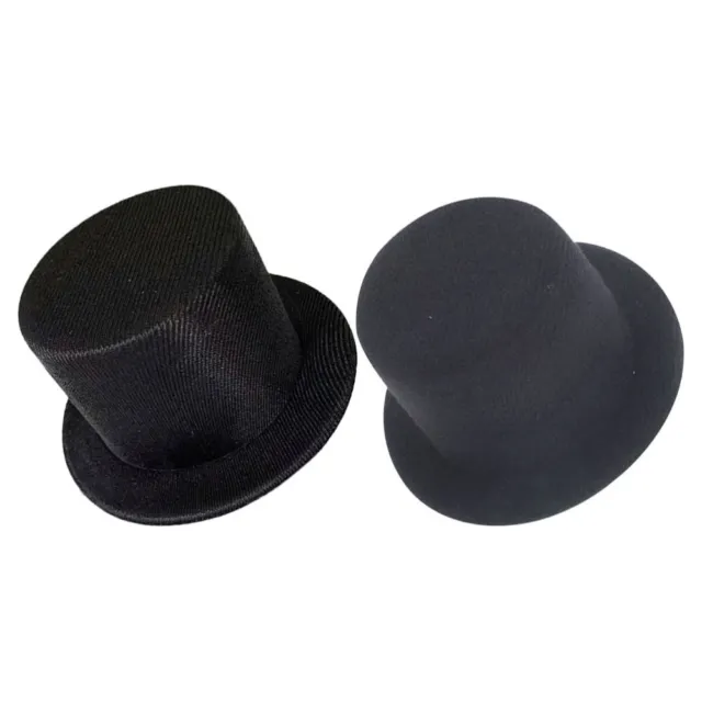 2 Pcs Mini Cappello Da Cane Cilindro Decorazioni Natalizie Ornamento Cappelli