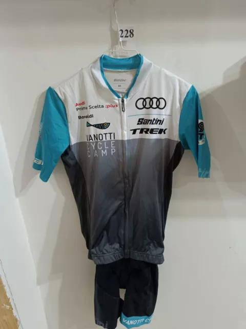 Completo Ciclismo Maglia/Salopette estivo jersey Cycling Santini Trek