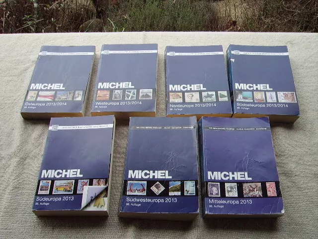 Michel Europa komplette Reihe 1 - 7 Bände 2013/2014