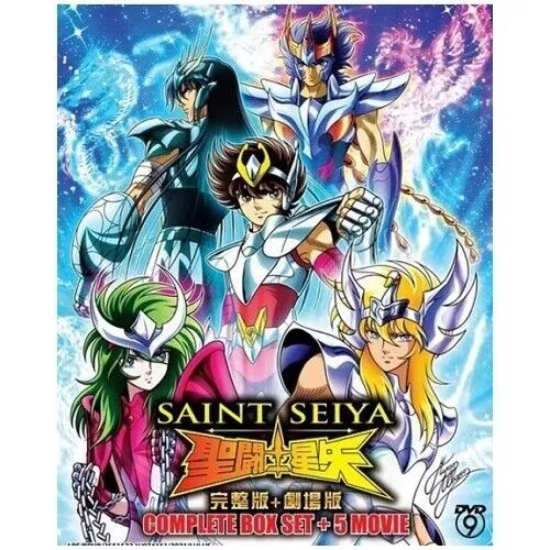 Saint Seiya Complete Box Set + 5 Movie Anime Dvd Region All English Subtitle