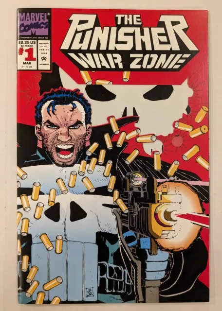 The Punisher War Zone #1, Die Cut Cover, Marvel, March 1992