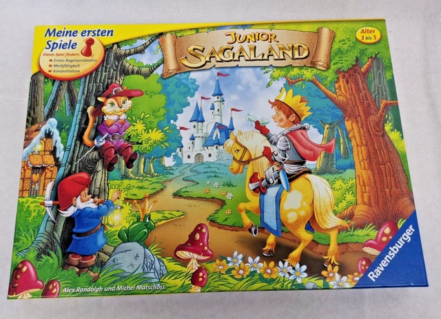 Ravensburger 21372 Junior Sagaland, Brettspiel