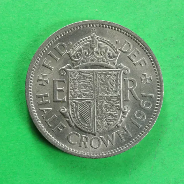 1961 Elizabeth II Half-Crown 2/6 SNo60614