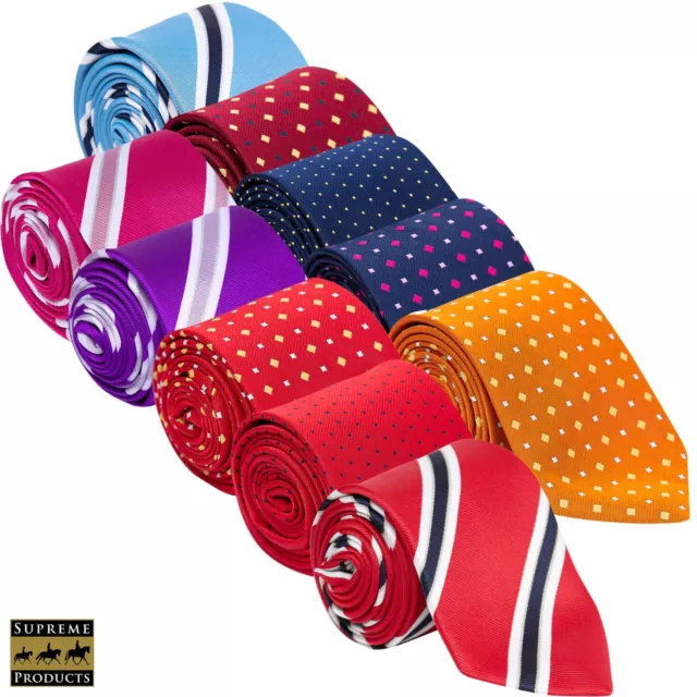 Adults's Show Tie by Supreme Products   Show Ring   Various Colours and Designs