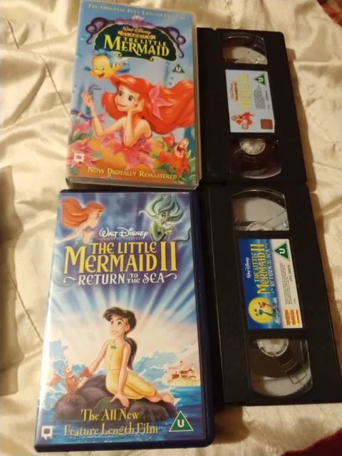 THE LITTLE MERMAID VHS Walt Disney Classics Video £12.00 - PicClick UK