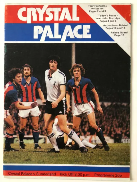 Crystal Palace Home Programmes - *Choose from List*- Discount Available