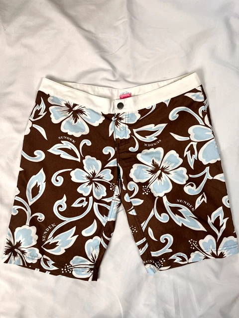 Maillot De Bain Sundek Longueur Moyenne Taille Élastique TaffetÁ