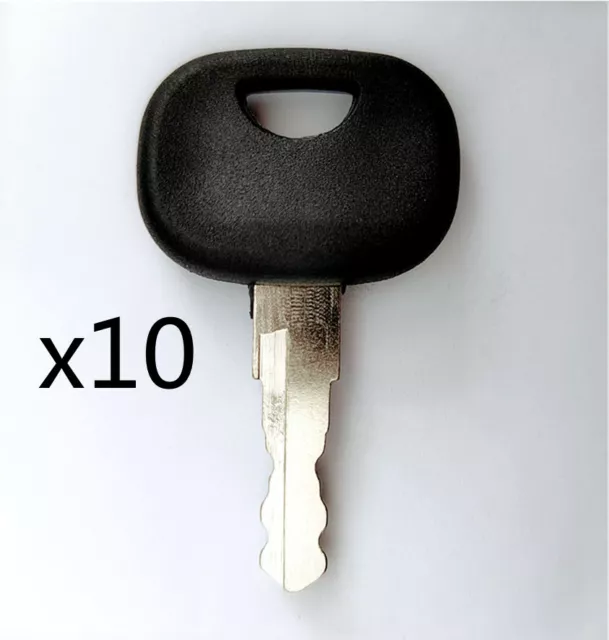 10PC keys FIT Bobcat V series Versahandler Forklifts Linde - Stapler 0009730418