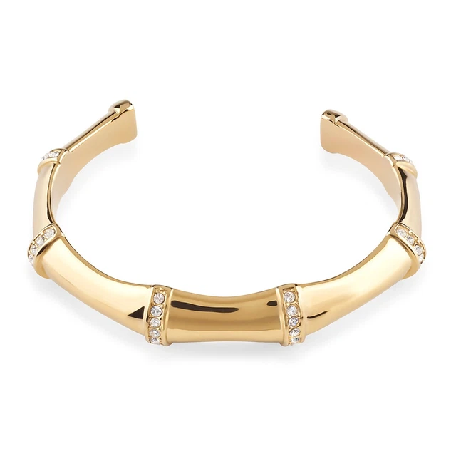 Bracelet-montre Guess GW0027L1 Pour Femme - Cuir, Cadran Or, Quartz - Neuf Avec Défauts