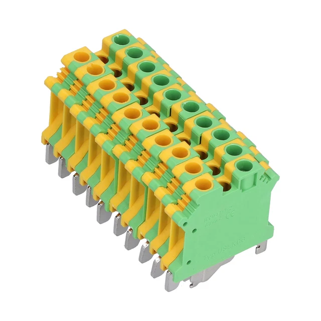 TERMINAL BLOCK GROUNDING Terminals Block DIN Rail Mount Terminal