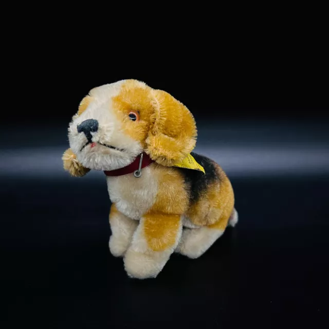 STEIFF Hund BIGGIE | 3310,00 | KF | Jahr 1965 | 12 cm | Sehr guter Zustand