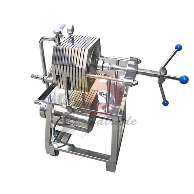 one 150 Stainless Steel Filter Press Filter Machine Lab Filtration Equipment
