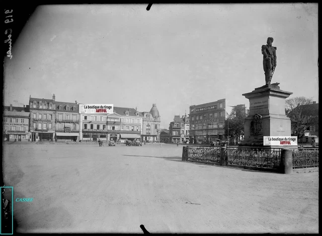 Négatif Photo Stéréoscopique 6x13 Cm – Noir Et Blanc – France 1900-1939